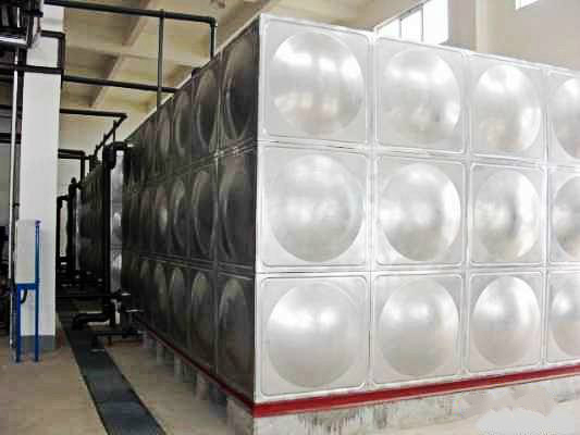 鄭州不銹鋼水箱案例(某工廠(chǎng)240噸消防水箱)